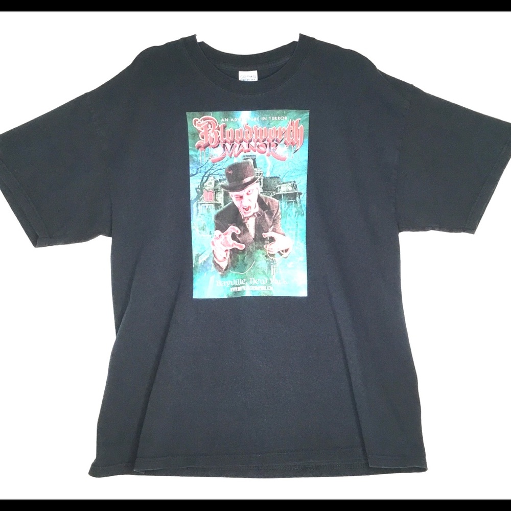 💎Gildan Bloodsworth Manor Graphic Tee Shirt Size XL